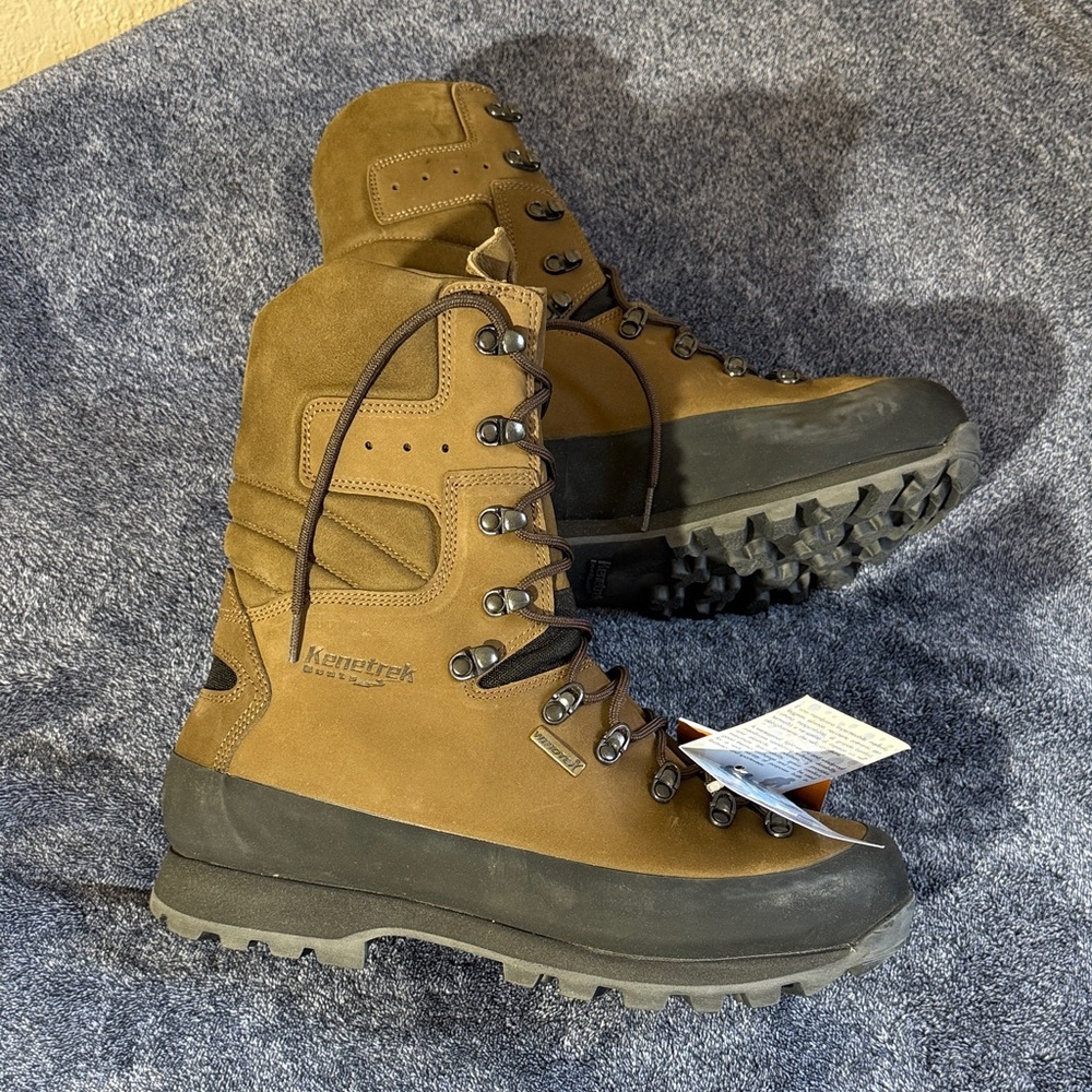 Kenetrek Men’s Mountain Extreme NI Brown Hunting Boots - Picture 5 of 8